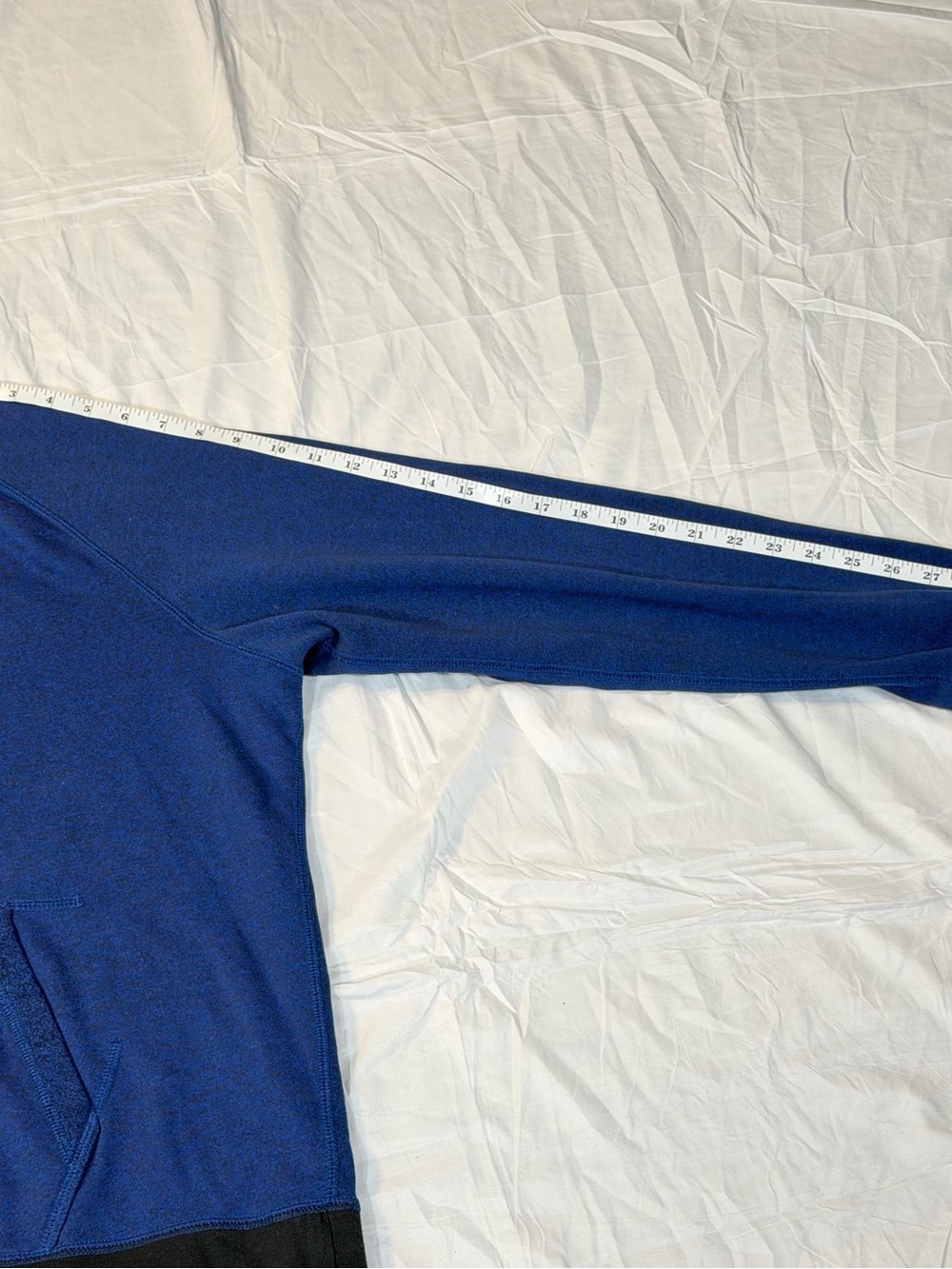 Nike Sportswear Colorblock Pullover Hoodie Blue Heather Gold Badge Tag Men\'s XL - Picture 7 of 10